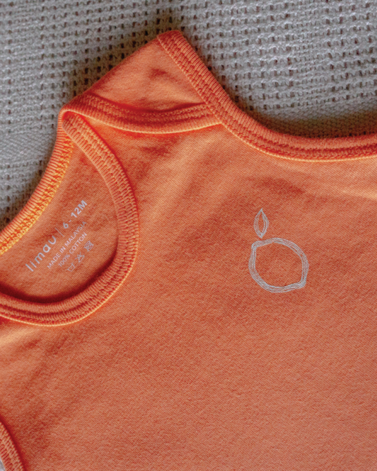 LIMAU sleeveless bodysuit features an envelope neckline for convenient dressing.