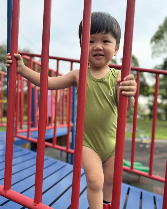 LIMAU sleeveless bodysuit is made from breathable cotton fabric, making it suitable for warm weather and casual wear.